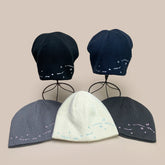 Threebooy Korean Star Letters Embroidery Knitted Hats PNew Men Women ersonal Warm Sweet Cool Fashion Simple Versatile ins Casual Beanies