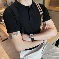 Threebooy New Style Fashion Male High Quality In Summer Pure Cotton Short Sleeve POLO Shirts/Men's Slim Fit Leisure POLO Shirts S-3XL