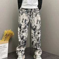 Threebooy American Trousers Design Niche Straight Casual Trousers Spring Autumn Trend