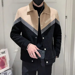 Threebooy Stylish New In Male Coats Spring Autumn Cheap Sale Original Brands High Quality Men's Jackets Casual Joker Clothes Offer Deals