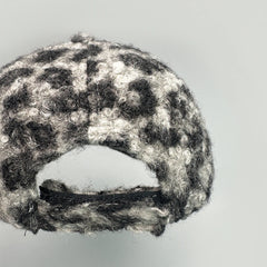 Threebooy Retro Check Leopard Print Baseball Hats Autumn and Winter Unisex Sunshade Warm Hardtop Versatile Classical Fashion Peaked Caps