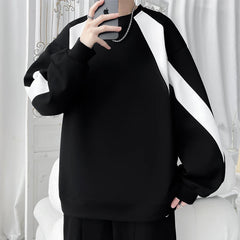 Threebooy Autumn Hoodie Men Fashion Oversized Sweatshirt Men Sports Tops Streetwear Hip-hop Loose Round Neck Hoodie Mens Hoody M-3XL