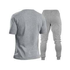 Threebooy Spring/Summer New Foreign Trade Men's Wear Set Fashion Casual Sports Men's Two Piece Set