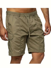 Threebooy plus Size Men's Workwear Shorts Casual Street Style Comfortable Utility Pants for Men Trendy And Fashionable