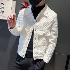 Threebooy Men High Quality Casual Jacket/Male Slim Fit Fashion Outwear Slim Fit Men Coats Casual Windbreak Jackets 3XL