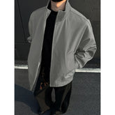 Threebooy Autumn Short Jacket Men Fashion Casual Baseball Jackets Men Streetwear Hip-hop Loose Bomber Jacket Mens Large Size 4XL