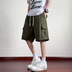 Threebooy Summer New Gym Fitness Shorts Men Sports Training Running Jogging Casual Men's Shorts Elastic Workout Bottoms