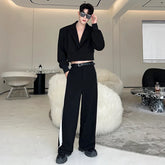 Threebooy Men's Elite Cropped Suit 2-Piece Set