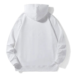 Threebooy Cotton Hoodie Sweatshirts Men Fashion Casual Solid Color Pullover Streetwear Hip Hop Solid Hoodies White Black Hooded Plus Size