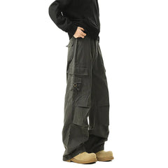 Threebooy Men Cargo Pants Men Casual Multi-Pocket Cotton Overall Trousers Easy Wash outdoors Army Green Joggers Pants Male Dropshipping