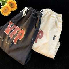 Threebooy American Basketball Shorts Men's Summer Thin Casual Sports Five-point Pants Heavy Trendy Loose High Street Trousers Aesthetic