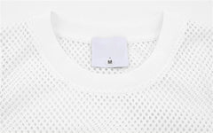 Threebooy Summer Hollow Tank Tops Men Streetwear Hip Hop Sport Vests Harajuku Fashion Loose Casual Tees Tops Sleeveless T-shirts Male