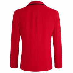 Threebooy Luxury Wedding Groom Tuxedos 2 Pieces Jacket Pants Handsome Applique Rhinestones Special Occasion Party Suits