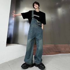 Threebooy Men's Icon Denim Overalls