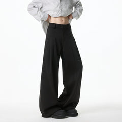 Threebooy Spring Design Patchwork Casual Trousers man Loose Wide Leg Waist Comfort Stretch Elastic Athleisure Pants Travel Fashion