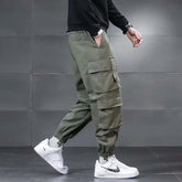 Threebooy Working Pants Men's Autumn Trendy and Versatile Handsome Casual Niche Trendy Brand