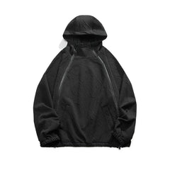 Threebooy Oversize Sweatshirts for Men Zip Up Hoodies Men's Spring Clothes Hoodie Sweatshirt Male Embossing Man Original Brands Clothing