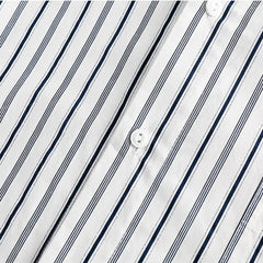 Threebooy Men Retro Striped Shirt Hip Hop Streetwear Oversize Shirt Chest Pocket Harajuku Long Sleeve Checkered Patchwork Shirt Coats