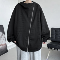 Threebooy Oversize Sweatshirts Man Original Brands Hoodie Embossing Sweatshirts for Men Zip Up Hoodies Men's Spring Clothes Clothing