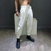 Threebooy Autumn And Winter High-End Casual Y2k Pants Mens American Street Fashion Drape Trousers Trousers Handsome Harem Pants Leggings