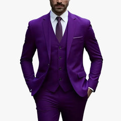 Threebooy Fashion Men Suit Men Business Casual Simple Professional Suit Mens Clothes