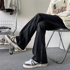 Threebooy Baggy Jeans American Vintage Streetwear Straight Trousers Luxury Man Jeans New Pants Wide Men's Clothing