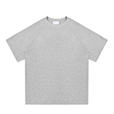 Threebooy Men Loose Fit T-Shirt Round Neck Classic Casual Summer Cotton Tee Minimalist Basic Undershirt Fashion Comfort Breathable Top