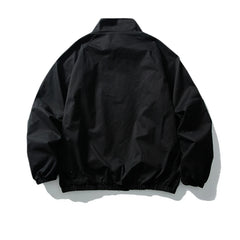 Threebooy Vintage Splicing Cargo Jackets Mens Streetwear Punk Y2k Casual Coats Harajuku Loose Hip Hop Japan Style Jackets Male