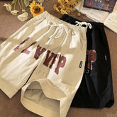 Threebooy American Basketball Shorts Men's Summer Thin Casual Sports Five-point Pants Heavy Trendy Loose High Street Trousers Aesthetic