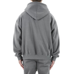 Threebooy Muscle Fitness Autumn And Winter New Brothers Outdoor Sports Leisure Solid Color Hooded Long Sleeve Plus Fleece Hoodie