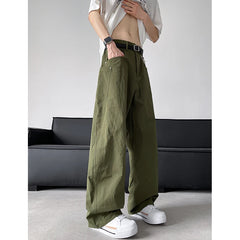 Threebooy Y2K Kpop Cargo Pant Drawstring Pockets Wide Leg Chic Punk Pants Baggy Joggers Hip Hop Casual Trousers Sports Sweatpants 5XL