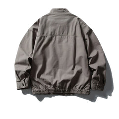 Threebooy Vintage Splicing Denim Jackets Mens Streetwear Punk Y2k Cargo Coats Harajuku Loose Casual Hip Hop Washed Jeans Jackets Male