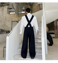 Threebooy Men's Midnight Street Wool Jumpsuit