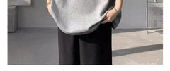 Threebooy New Fake Two-piece Shirt Collar Short-sleeved T-shirt Men's Summer American Loose Versatile Pullover