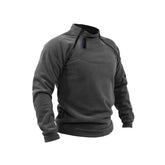 Threebooy Mens Tactical Outdoor Polar Fleece Jacket Hunting Clothes Warm Zipper Pullover Man Windproof Coat Thermal Hiking Camping Sweater