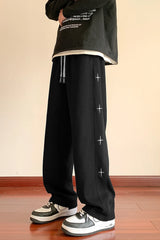 Threebooy New in Straight Trousers Jogger Man Pants Slacks Luxury Men's Trousers Wide Leg Pants Baggy Sweatpants High Quality Brands