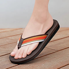 Threebooy Fashion Slippers Mens Flip Flops Hot Sale Big Size 48 49 50 Casual Non Slip Holiday Beach Shoes Indoor Outdoor Chanclas Hombre