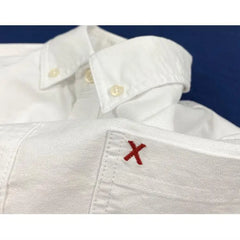 Threebooy Korean Pure Cotton Oxford Long-sleeved Shirt American Style 2025 New Fashion Retro Trend Men's Shirt Aesthetic Academy Vintage
