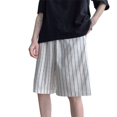 Threebooy Fashion Man Summer Shorts Original Clothing Streetwear Jorts Baggy Mens Clothes
