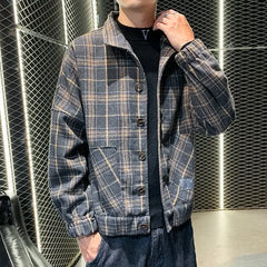 Threebooy Men's Wool & Blends Jackets Stylish Male Coats Trendy High Quality Aesthetic Joker Harajuku Fast Delvery Luxury Designer Casual