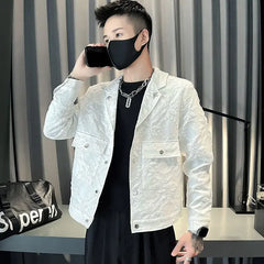Threebooy Male Coats Casual Spring Autumn Winter Sales Of Men's Jackets Y2k Fast Delvery Cheap Clothes Offer High Quality Deals Stylish