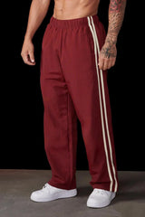 Threebooy Popular Long Pants Men's Running Casual Straight Leg Sweatpants Autumn New Product Bodybuilding Loose Training Sports Pants