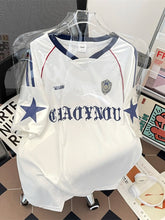 Threebooy American Jersey Style T-shirt Short-sleeved Men Cool Quick-drying Mesh Half-sleeved Breathable Fashion Trend Sports T-shirt