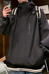 Threebooy Men Spring Jackets Outerwear Men's Korean Style Clothes Original Clothing Men's Coats Models 2024 Harajuku Popular