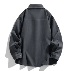 Threebooy Spring new outdoors shirt men Sun Protection Fishing Shirts Men's Long Sleeve Shirts Mesh Breathable Hiking Work Cargo Shirts