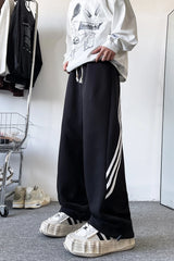 Threebooy Luxury Men's Trousers New in Jogger Pants Slacks Baggy Sweatpants Wide Leg Pants High Quality Brands Man Straight Clothing