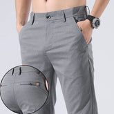 Threebooy Spring Summer All-match Men Suit Pants Business Office Korean Streetwear Fashion Male Clothing Slim Casual Straight Trousers 38