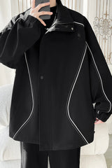 Threebooy Men's Korean Style Clothes for Men Outerwear Original Clothing Harajuku Men's Coats Models 2024 Spring Jackets Popular