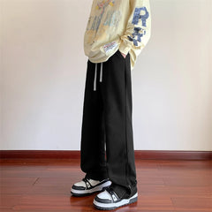 Threebooy Baggy Sweatpants Jogger Pants Straight Trousers Luxury Men's Trousers Slacks Wide Leg Pants High Quality Brands New in Man