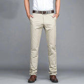 Threebooy New Men's Casual Pants Loose Straight Trousers Men's Pants Autumn Winter Trousers Business Pants Men